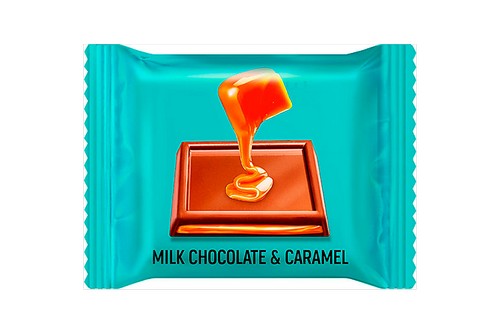 O'Zera молочный шоколад Milk & Caramel с мягкой карамельной начинкой (КДВ)