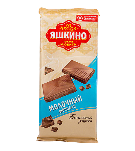 Шоколад мол. Яшкино  90 г. 